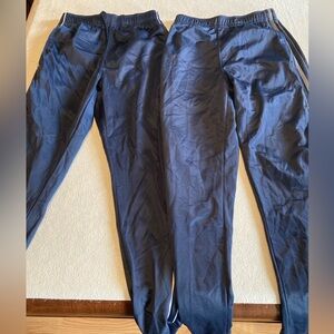 Men’s  Starting Point pants 2 pairs S small Blue Navy polyester